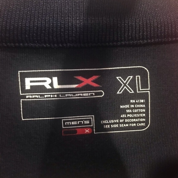 Ralph Lauren US Open Series 2008 Track Jacket Blue Red Stripe Mens X Large - Picture 7 of 8